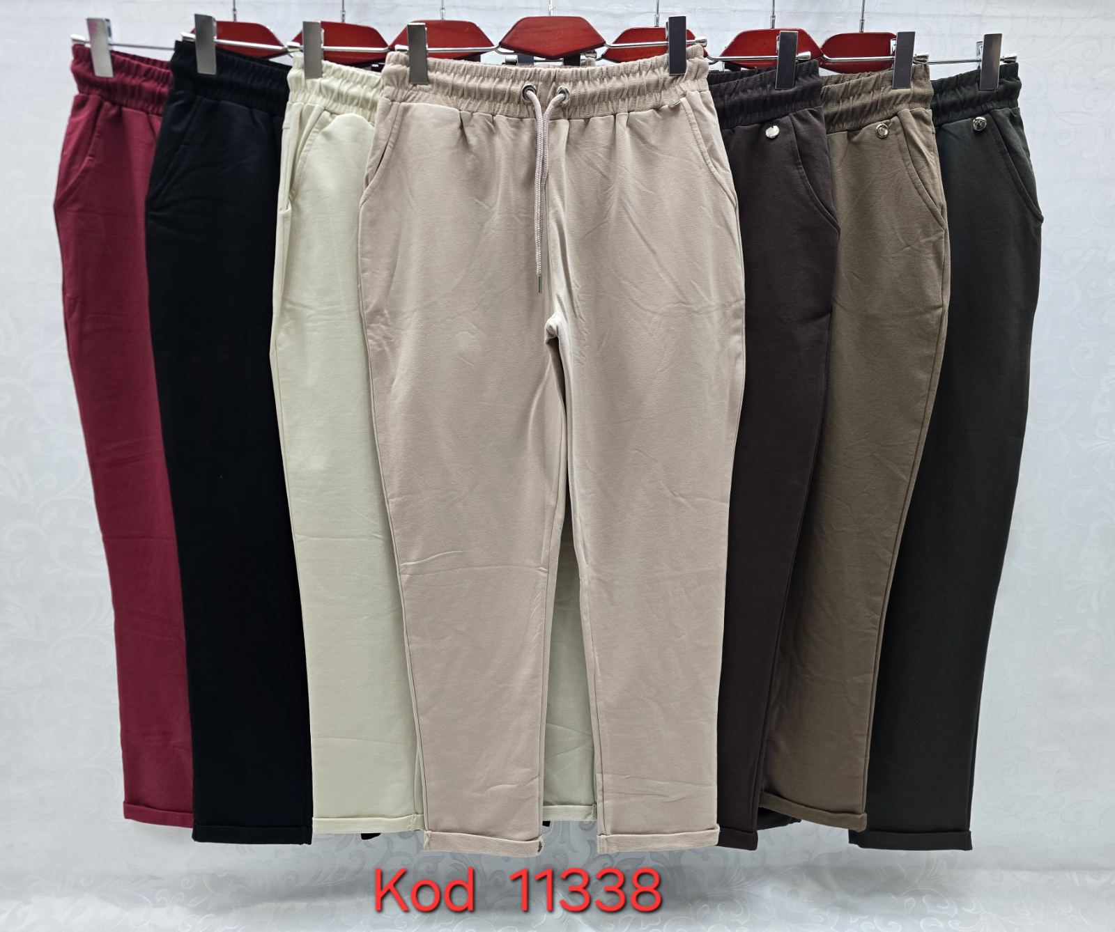 Spodnie damskie (Turecki produkt) Roz Standard, Mix Kolor .Paczka 12 szt